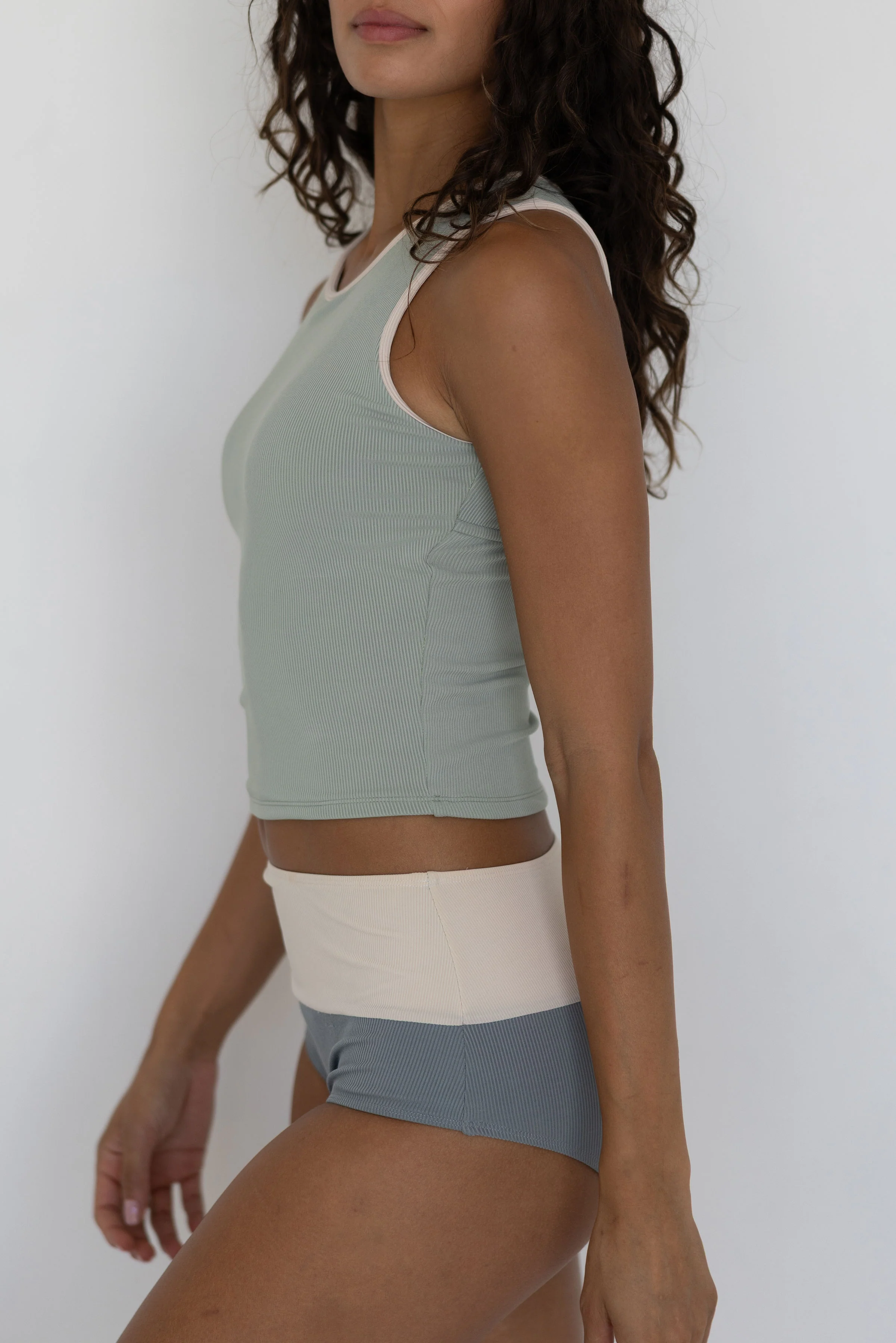 Havasu Top | Ribbed Supportive High Neck Tankini Top 8 Havasu Top | Ribbed Supportive High Neck Tankini Top