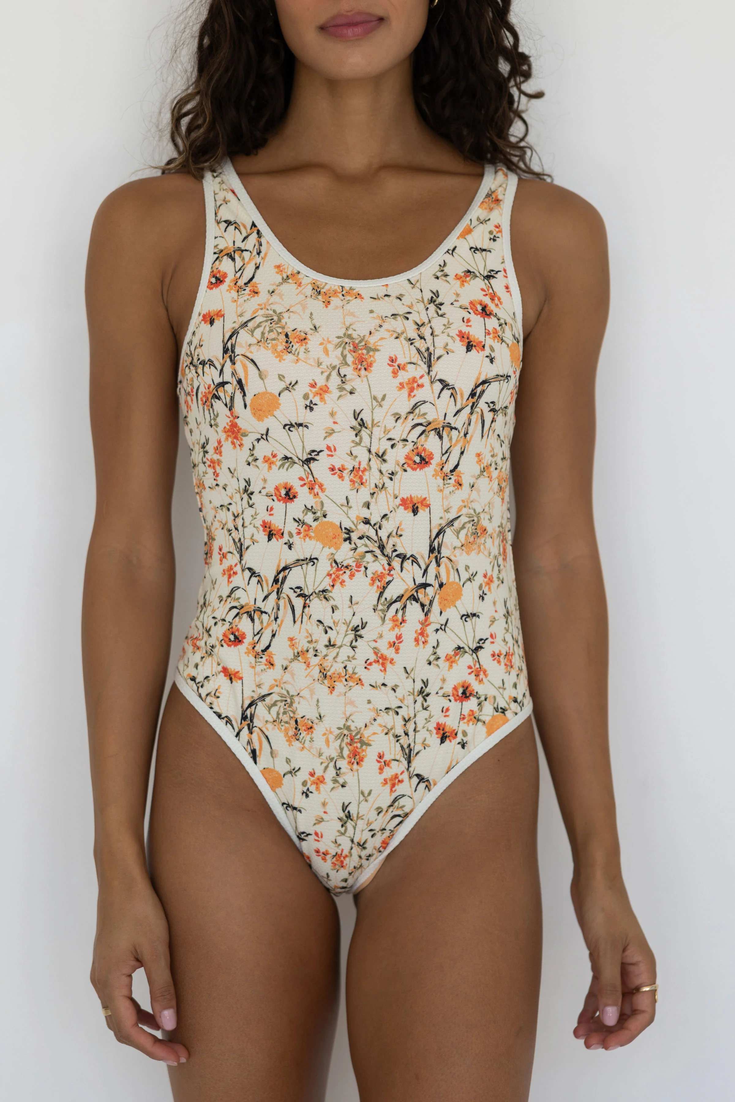Costa One Piece | Wildflower Print Open Back Swimsuit 2 Costa One Piece | Wildflower Print Open Back Swimsuit